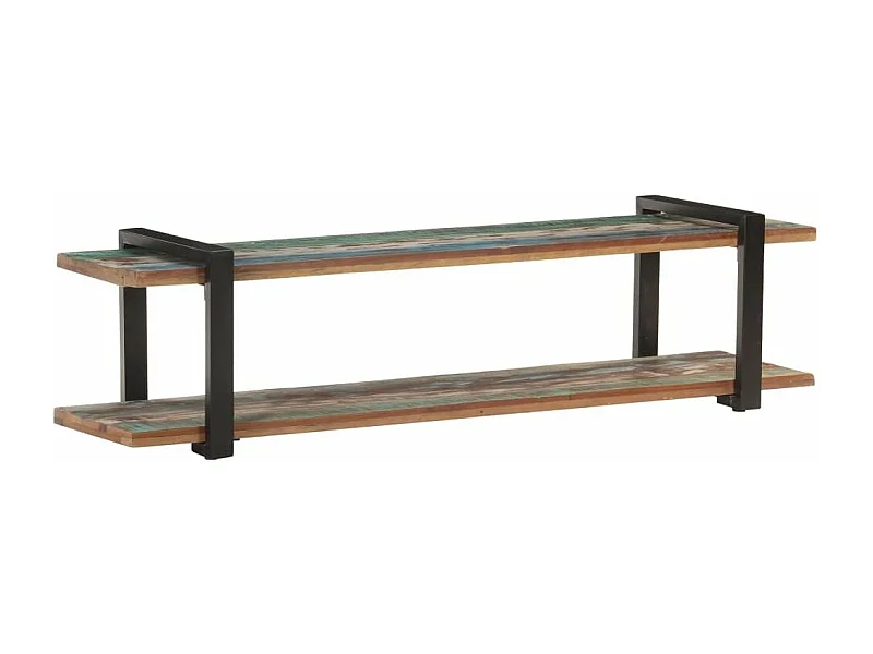 Meuble TV 160x40x40 Bois de récupération massif