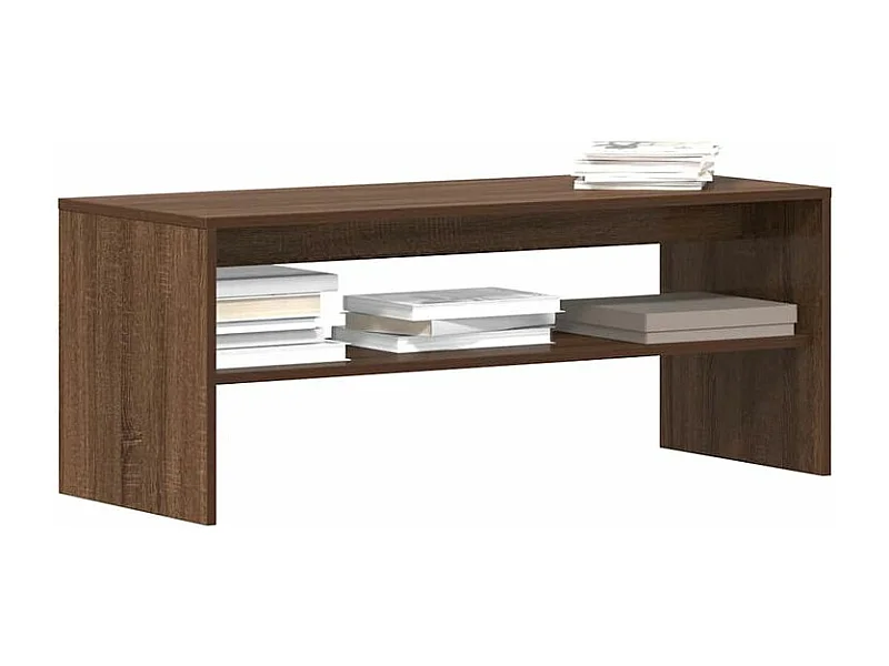 Meuble TV Chêne marron 100x40x40 Bois d'ingénierie