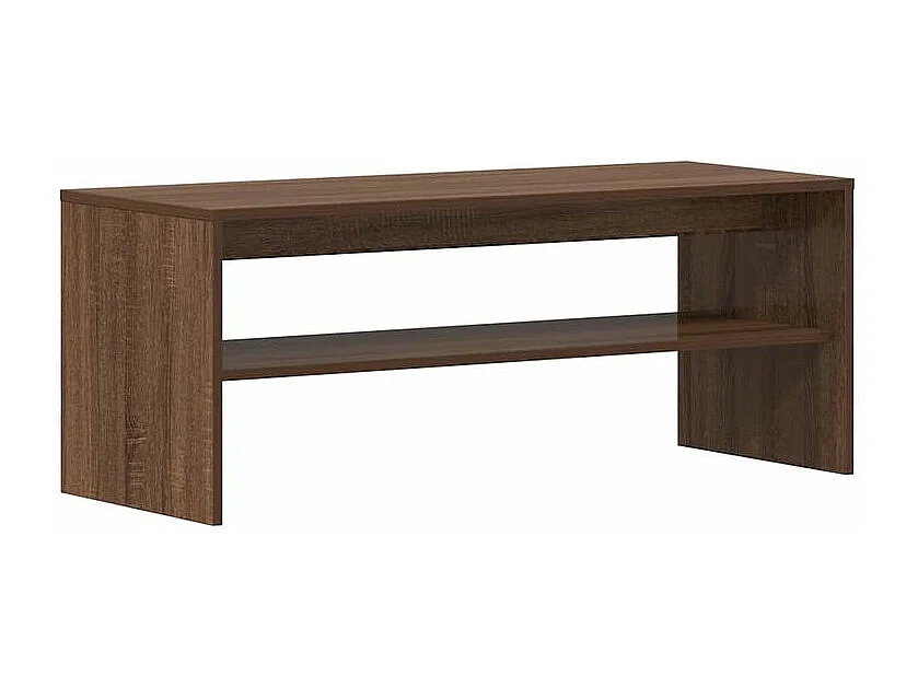Meuble TV Chêne marron 100x40x40 Bois d'ingénierie
