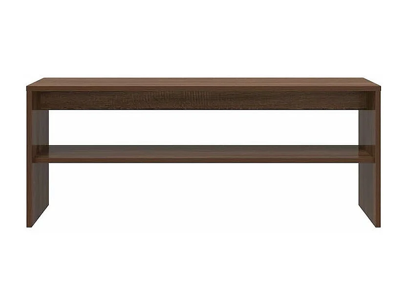 Meuble TV Chêne marron 100x40x40 Bois d'ingénierie