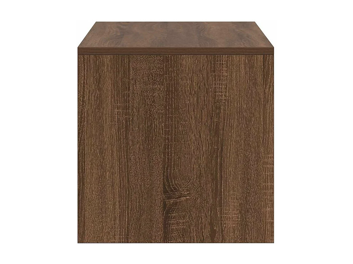 Meuble TV Chêne marron 100x40x40 Bois d'ingénierie