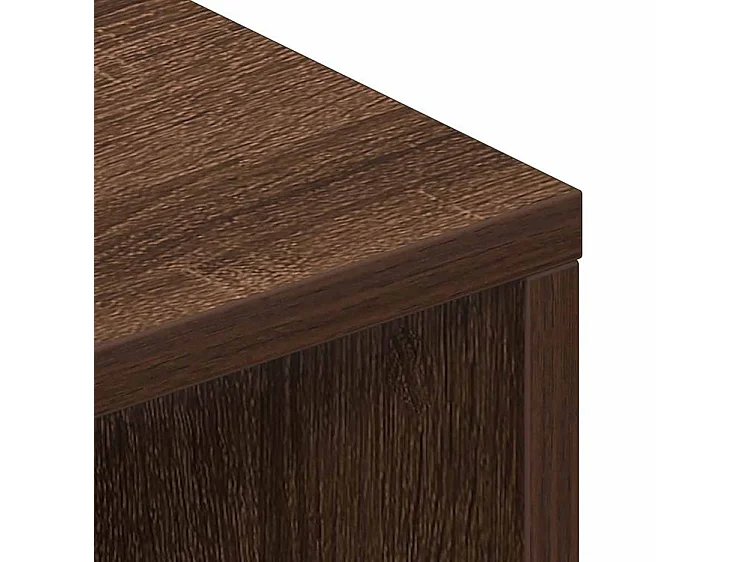 Meuble TV Chêne marron 100x40x40 Bois d'ingénierie