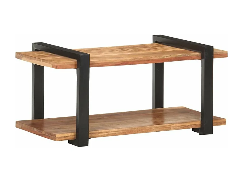 Meuble TV 90x40x40 Bois d'acacia solide