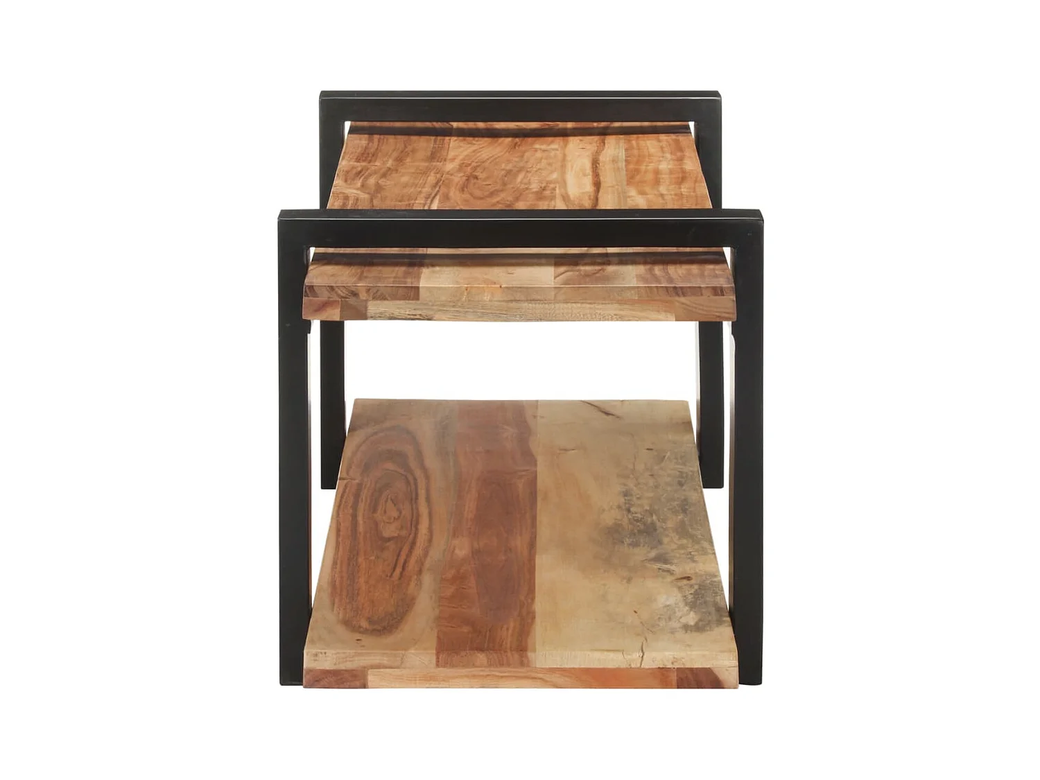 Meuble TV 90x40x40 Bois d'acacia solide