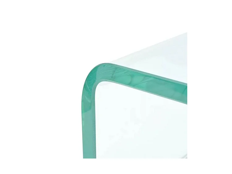 Meuble TV verre transparent Martial 60cm