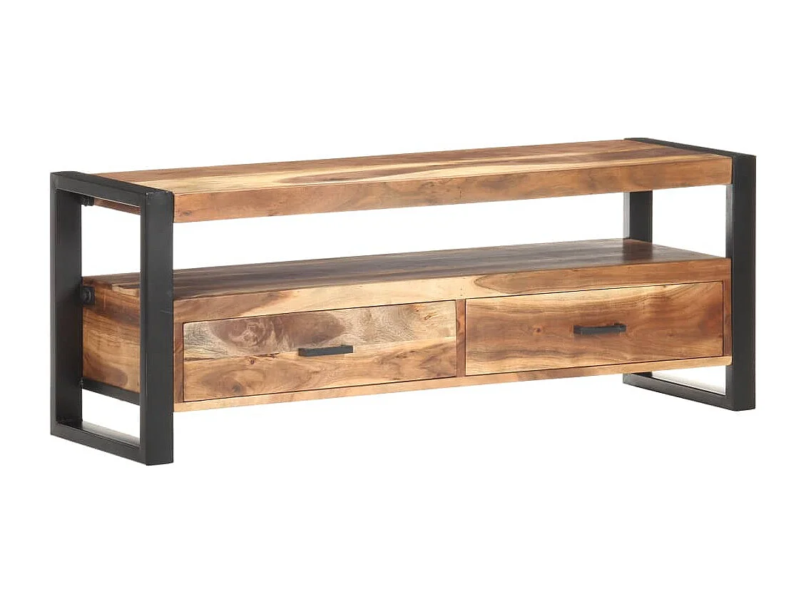 Meuble TV 120x35x45 Bois solide