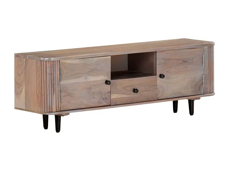 Meuble TV 118x30x40 Bois d'acacia massif