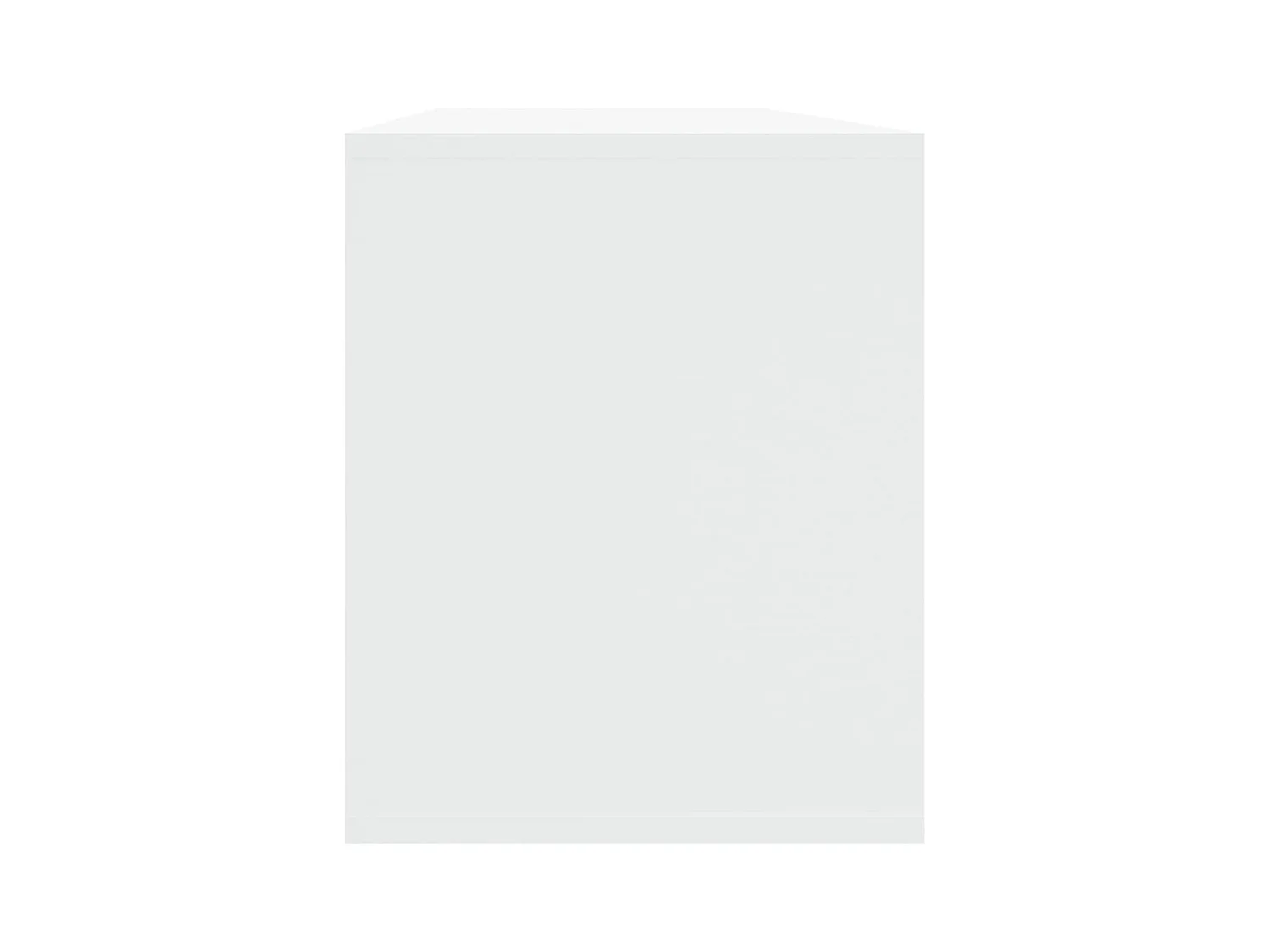 Meuble TV Blanc 130x35x50