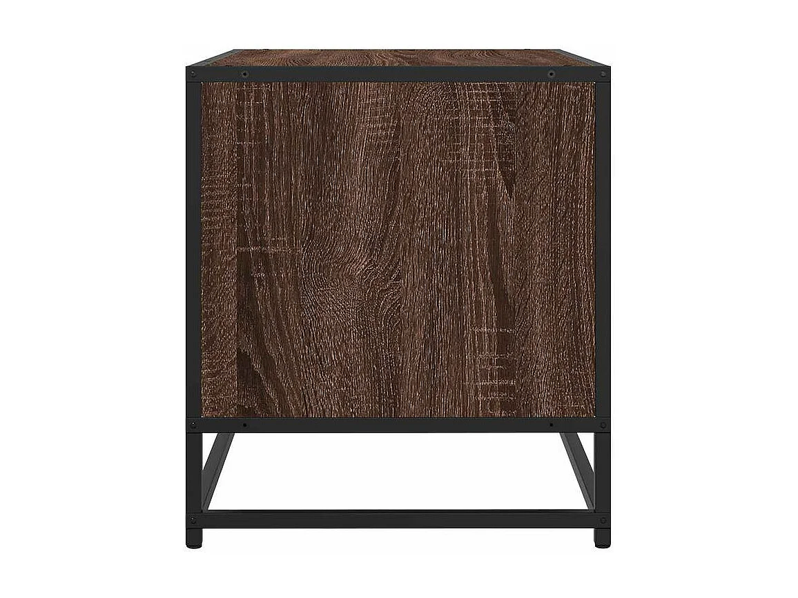 Meuble TV chêne marron 270x40x46 bois d'ingénierie
