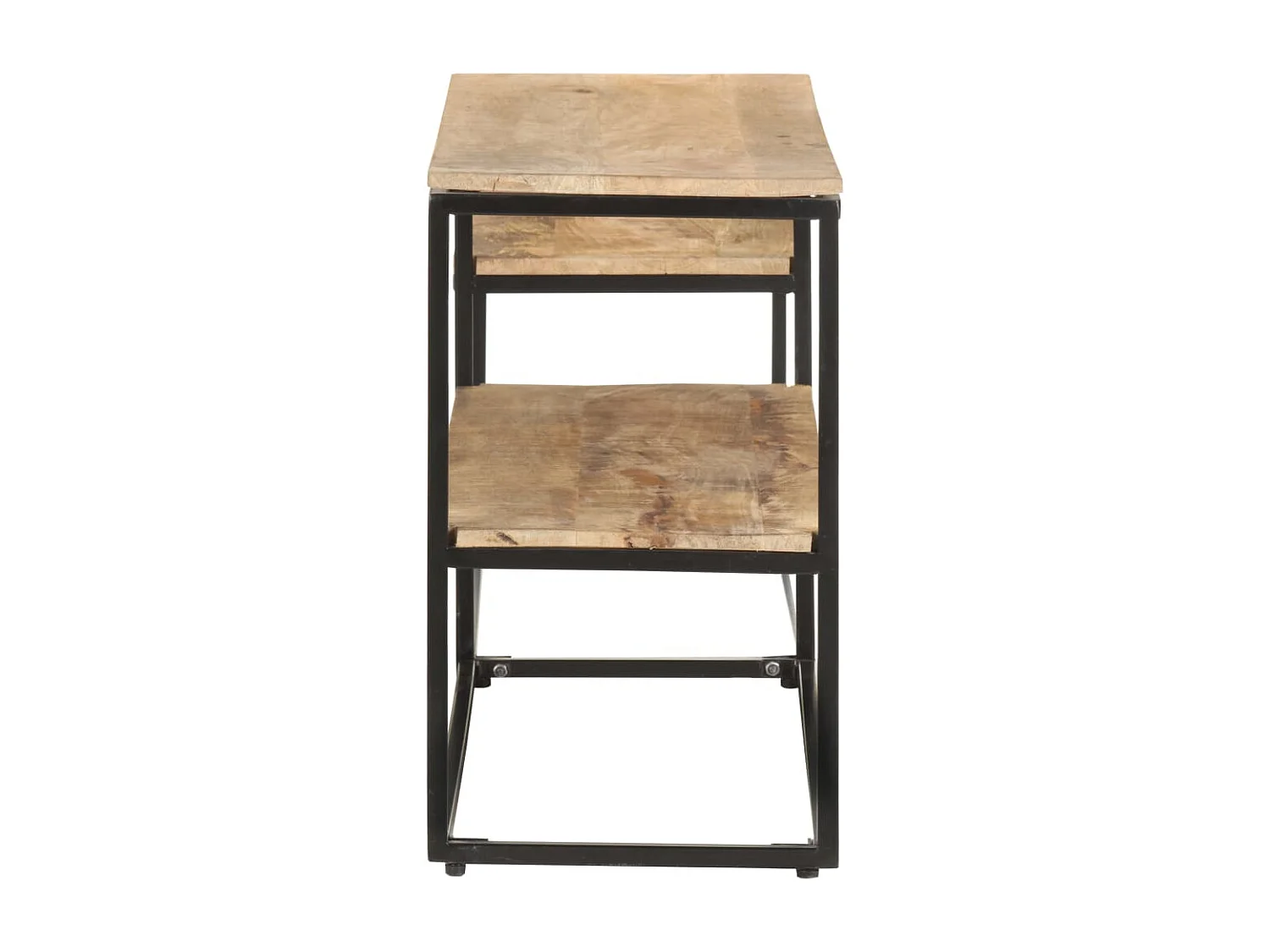 Meuble TV 180x30x50 Bois de manguier brut