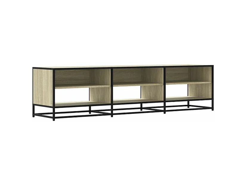 Meuble TV chêne sonoma 180x40x46 bois d'ingénierie
