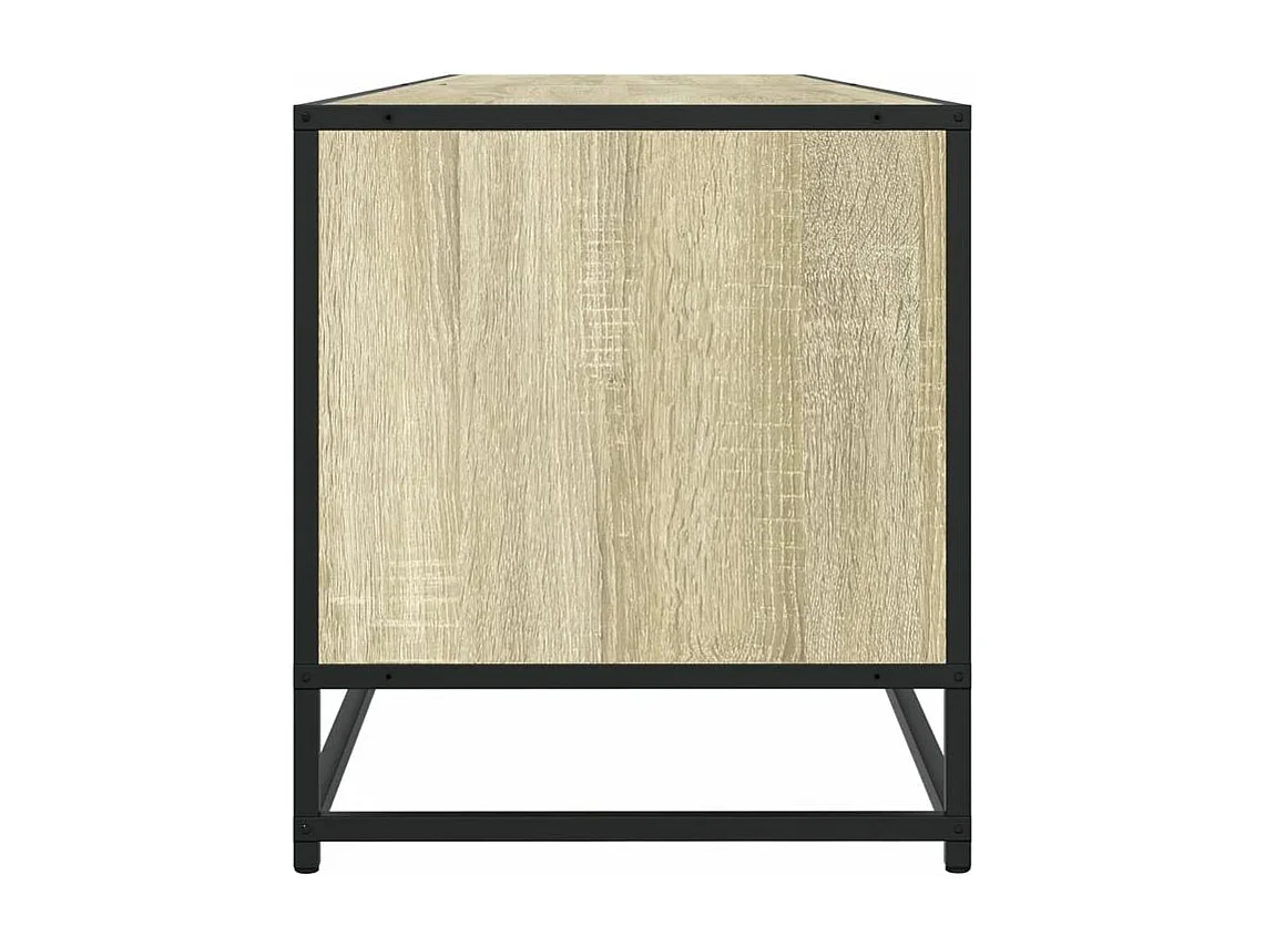 Meuble TV chêne sonoma 180x40x46 bois d'ingénierie