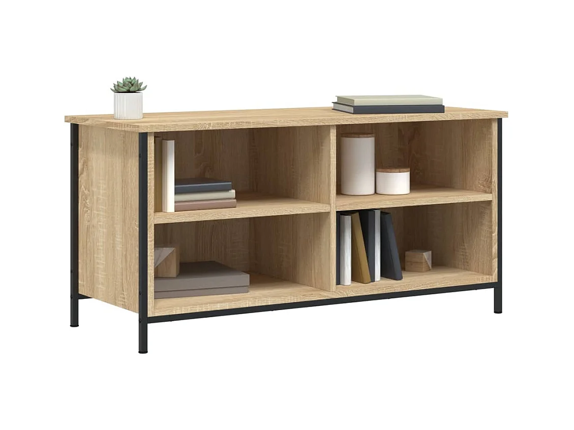 Meuble TV Chêne sonoma 100x40x50 Bois d'ingénierie