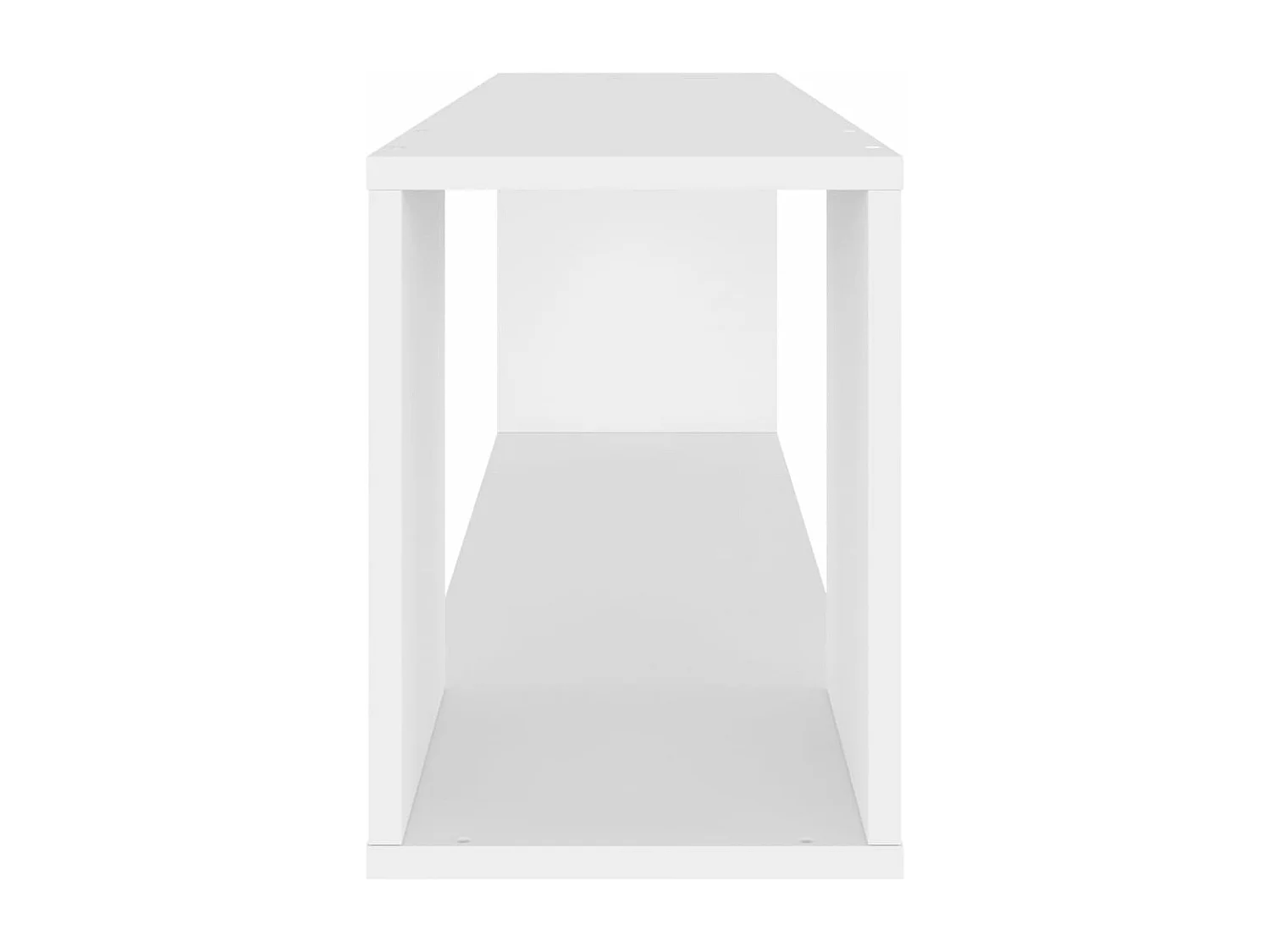 Meuble TV Blanc 100x24x32