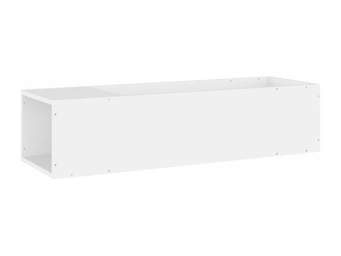 Meuble TV Blanc 100x24x32