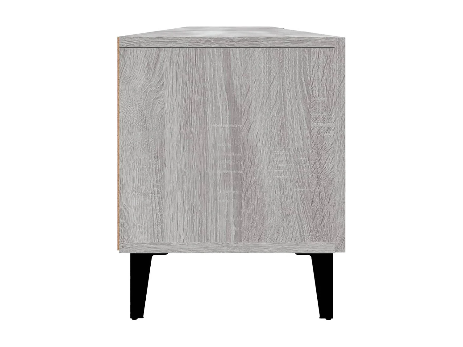 Meuble TV sonoma gris 180x31,5x40 bois d'ingénierie