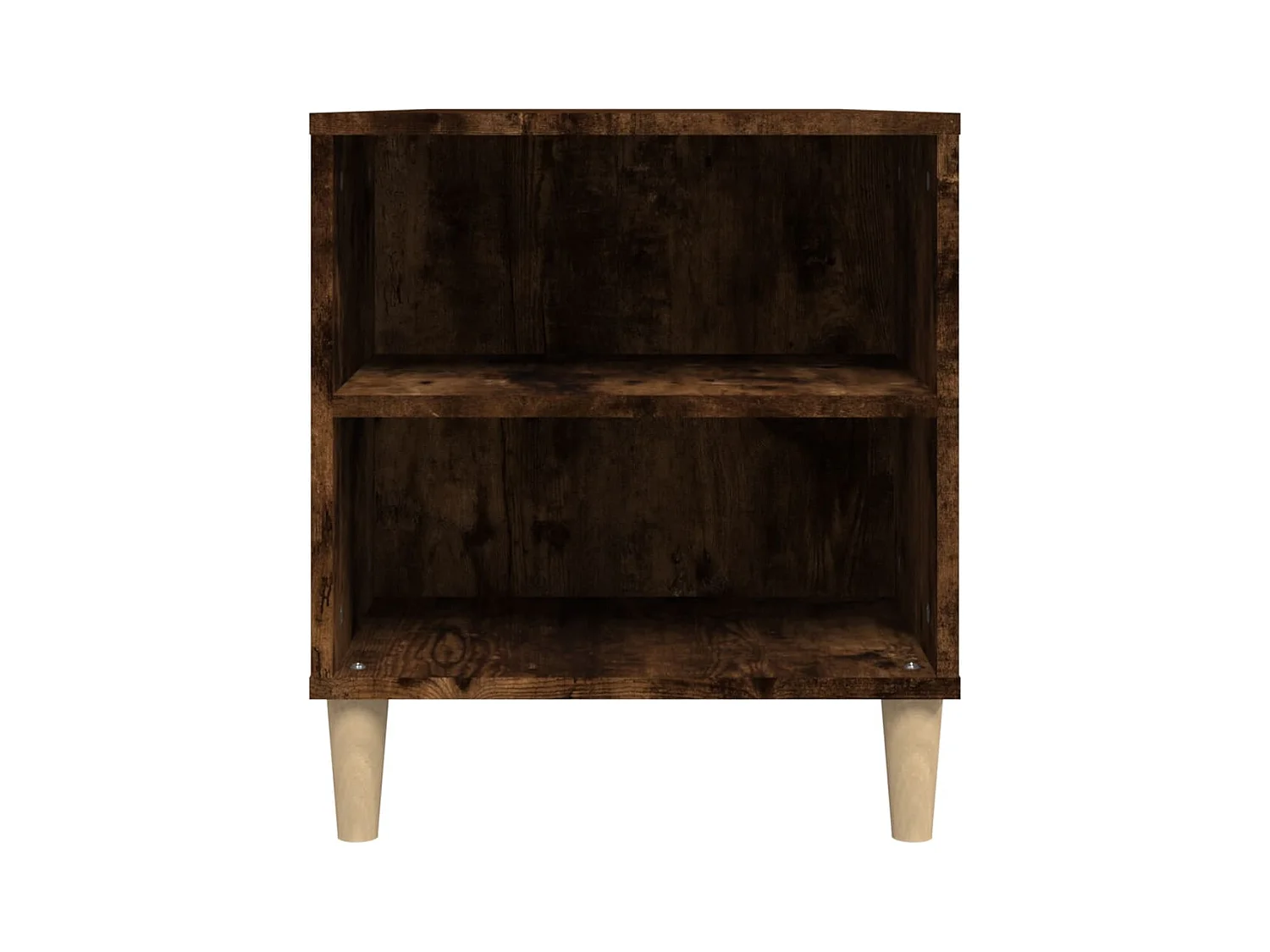 Meuble TV Chêne fumé 102x44,5x50 Bois d'ingénierie