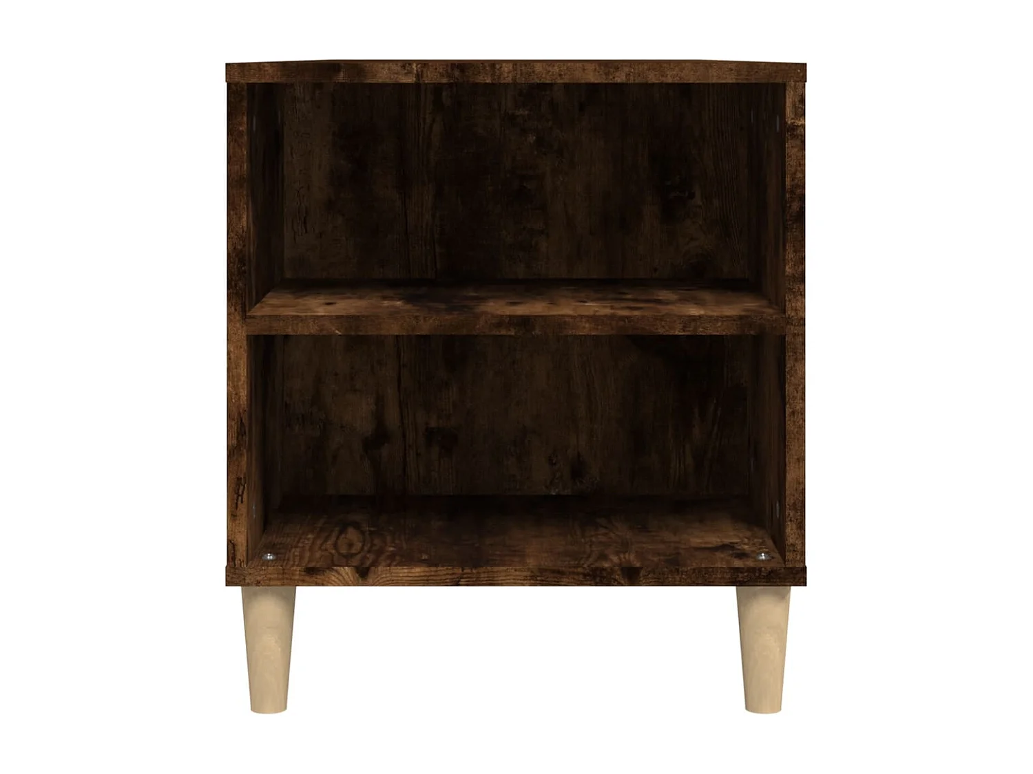 Meuble TV Chêne fumé 102x44,5x50 Bois d'ingénierie