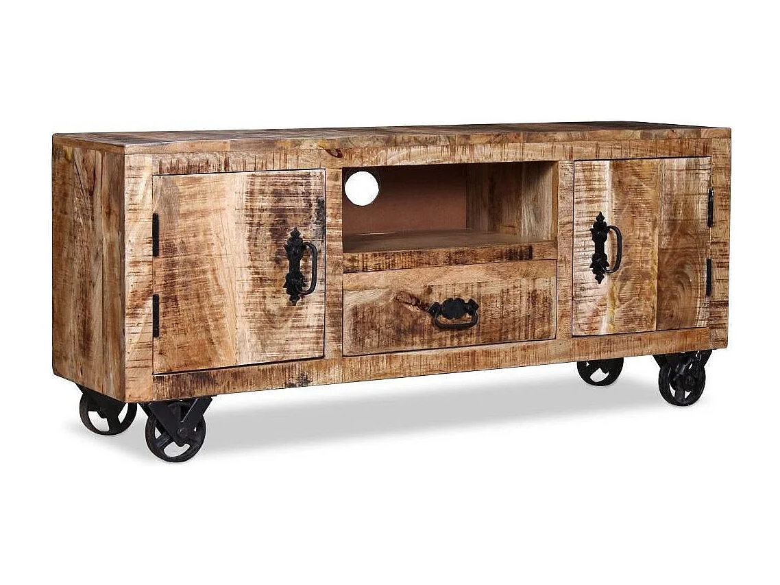 Meuble TV bois de manguier Induka