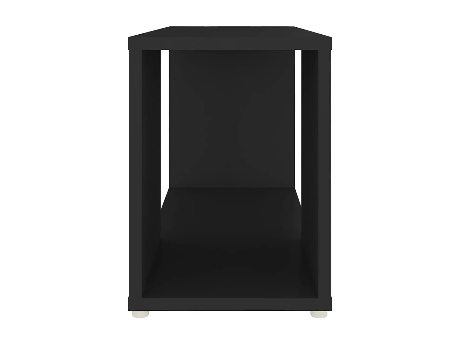 Meuble TV Noir 60x24x32
