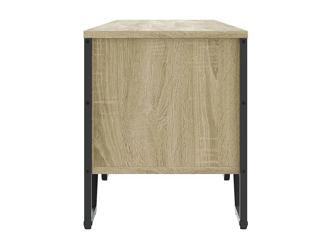 Meuble TV chêne sonoma 180x34x41 bois d'ingénierie