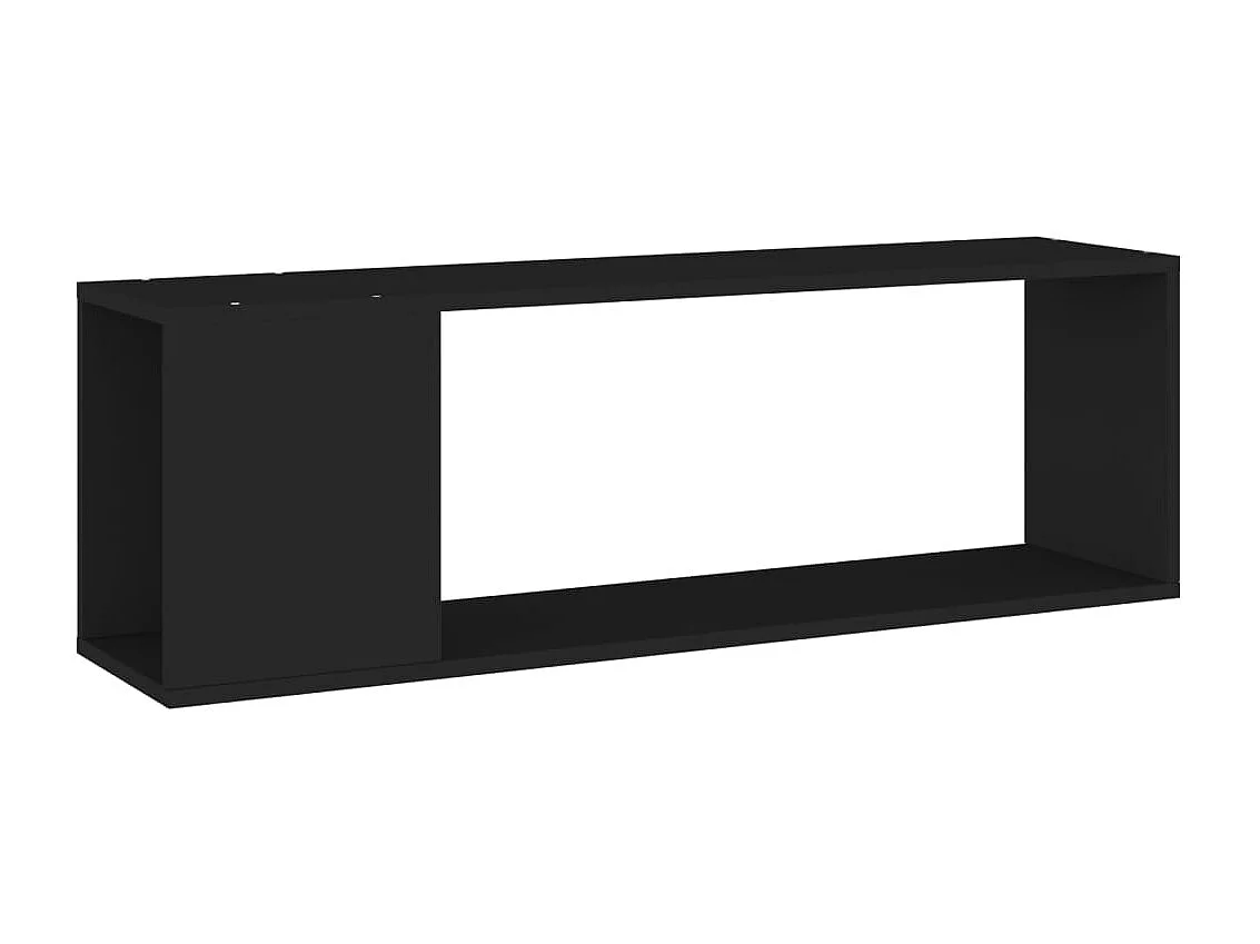 Meuble TV Noir 100x24x32