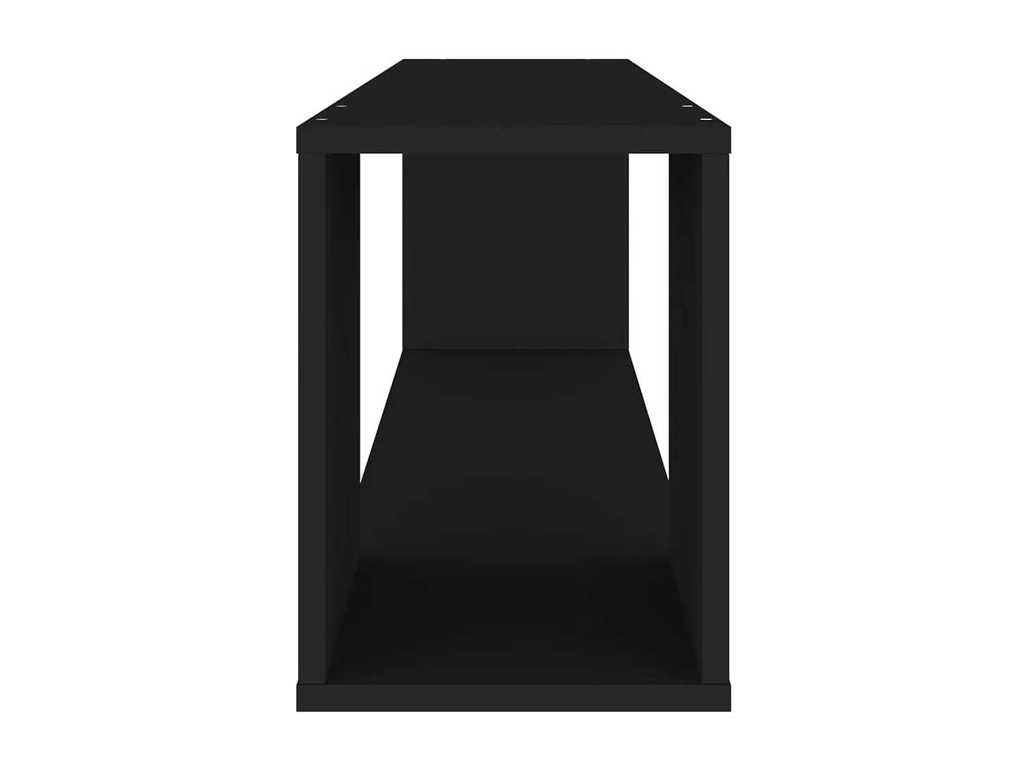 Meuble TV Noir 100x24x32