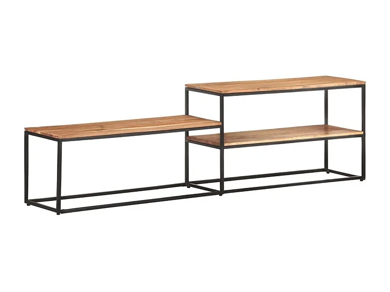 Meuble TV 180x30x50 Bois d'acacia massif