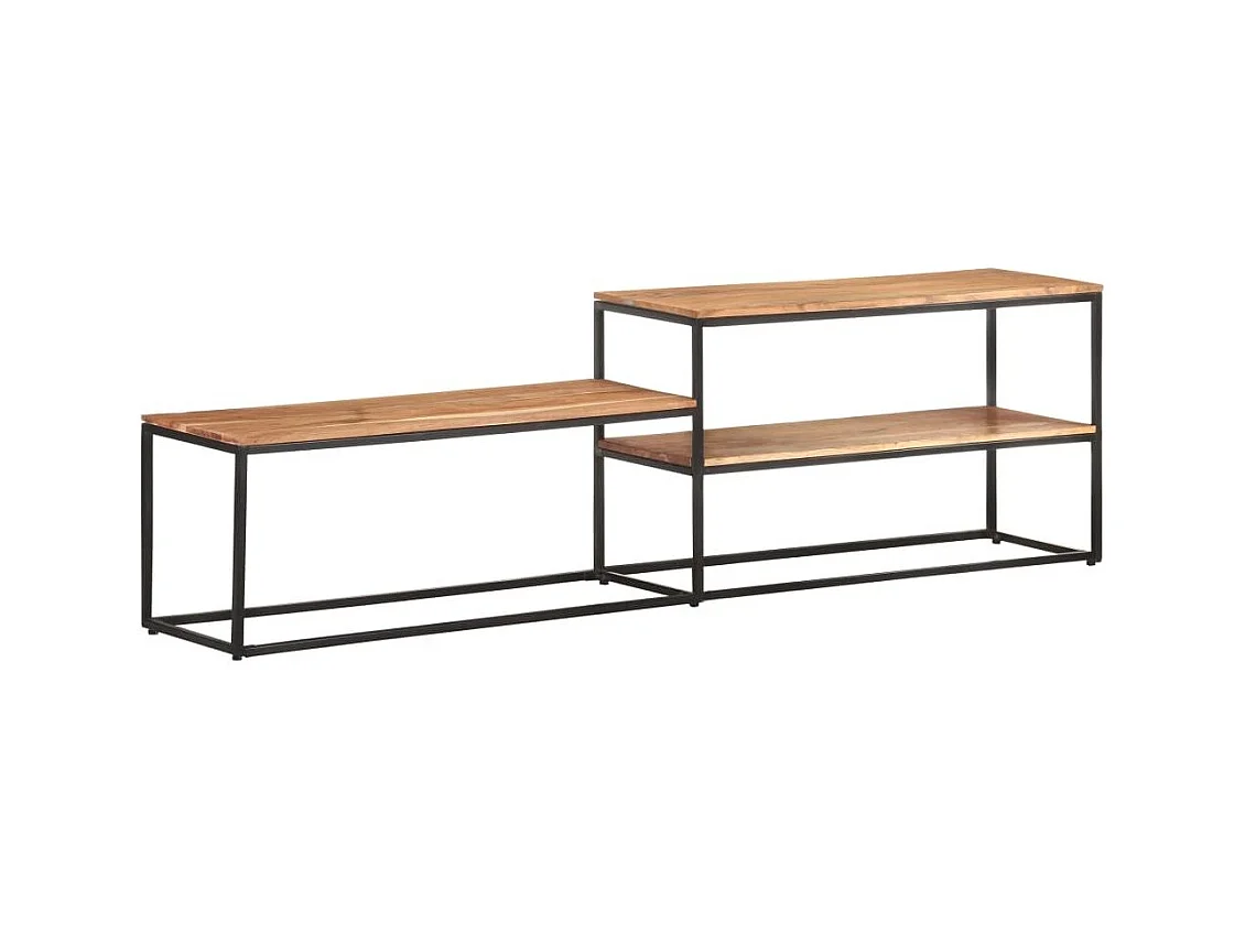 Meuble TV 180x30x50 Bois d'acacia massif