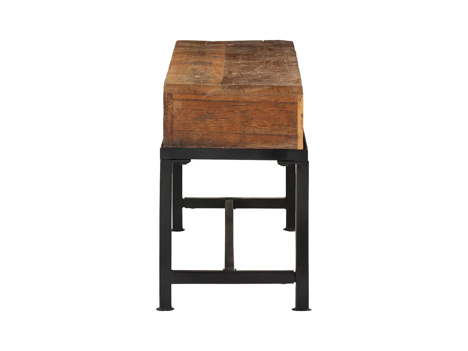 Meuble TV 110x30x46 bois massif de récupération