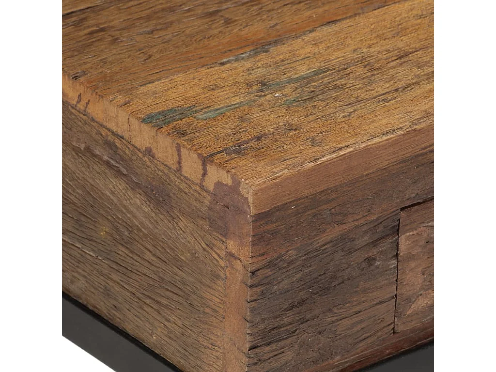 Meuble TV 110x30x46 bois massif de récupération