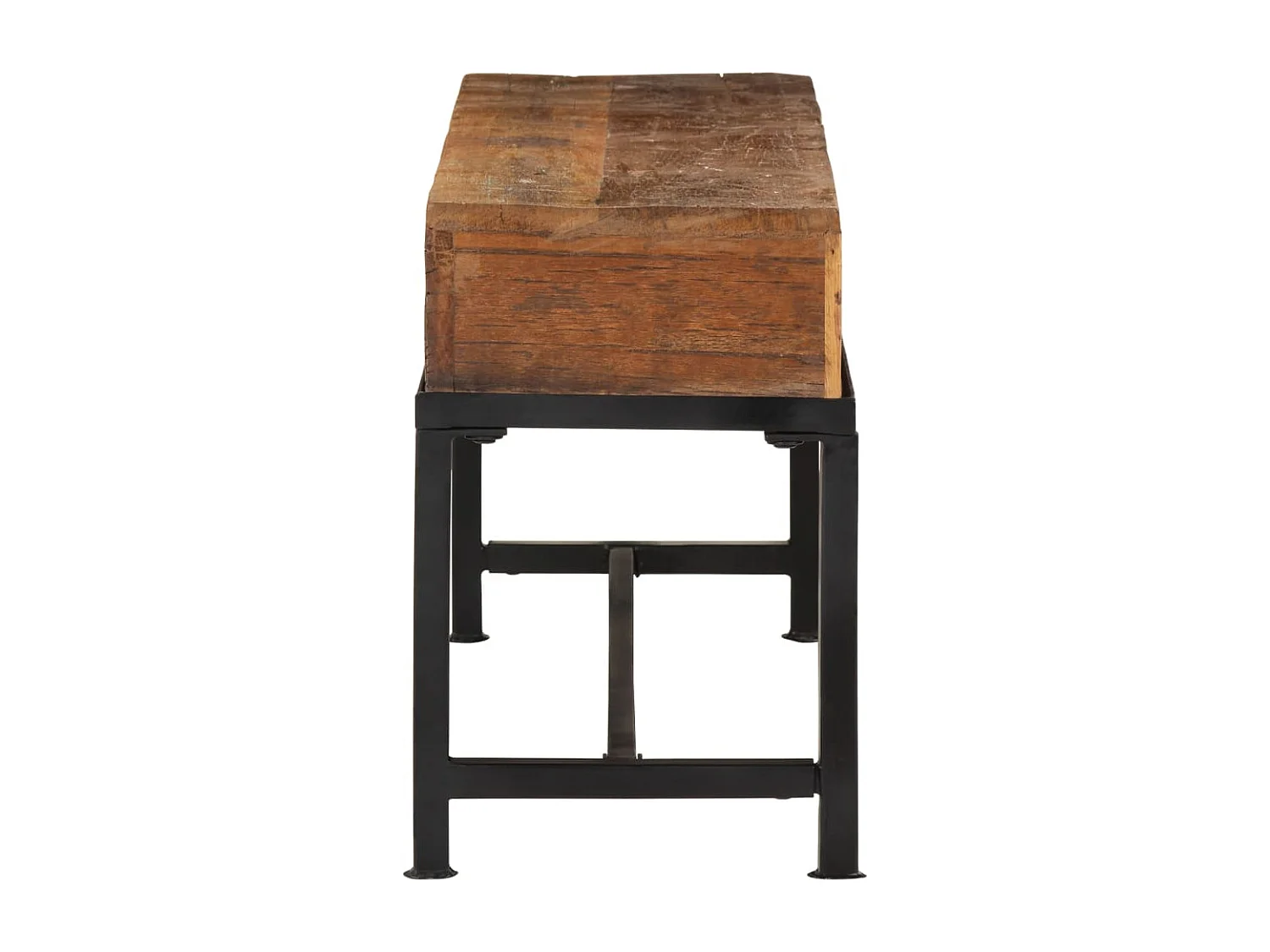 Meuble TV 110x30x46 bois massif de récupération