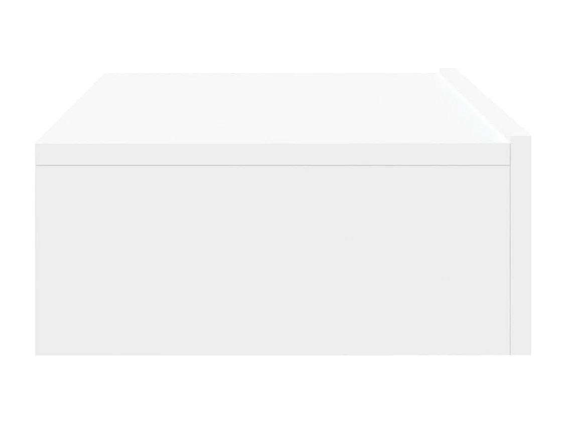 Meuble TV avec éclairage LED blanc 60x35x15,5