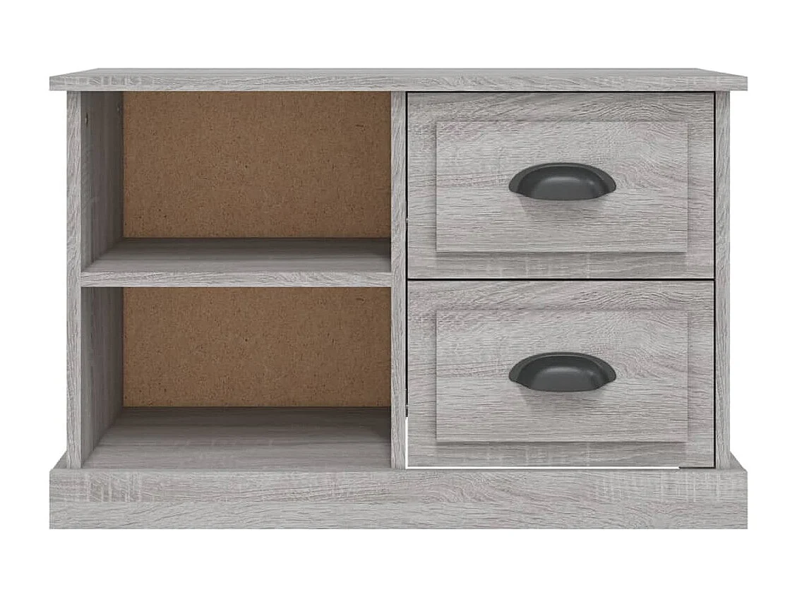 Meuble TV sonoma gris 73x35,5x47,5 bois d'ingénierie