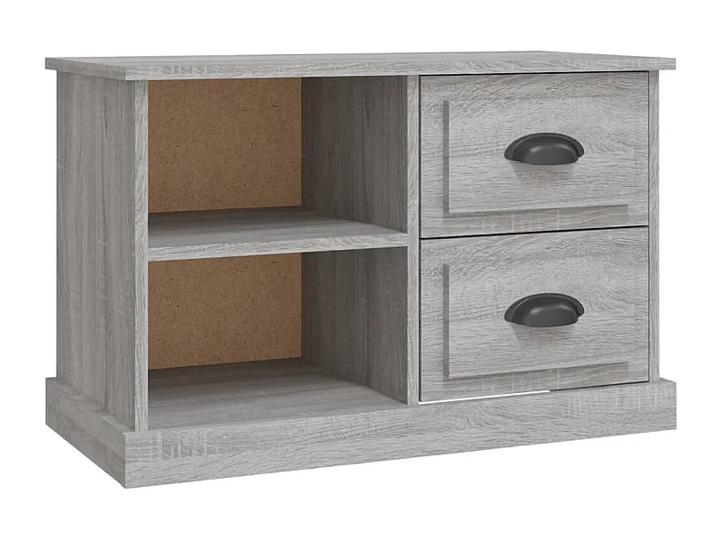 Meuble TV sonoma gris 73x35,5x47,5 bois d'ingénierie