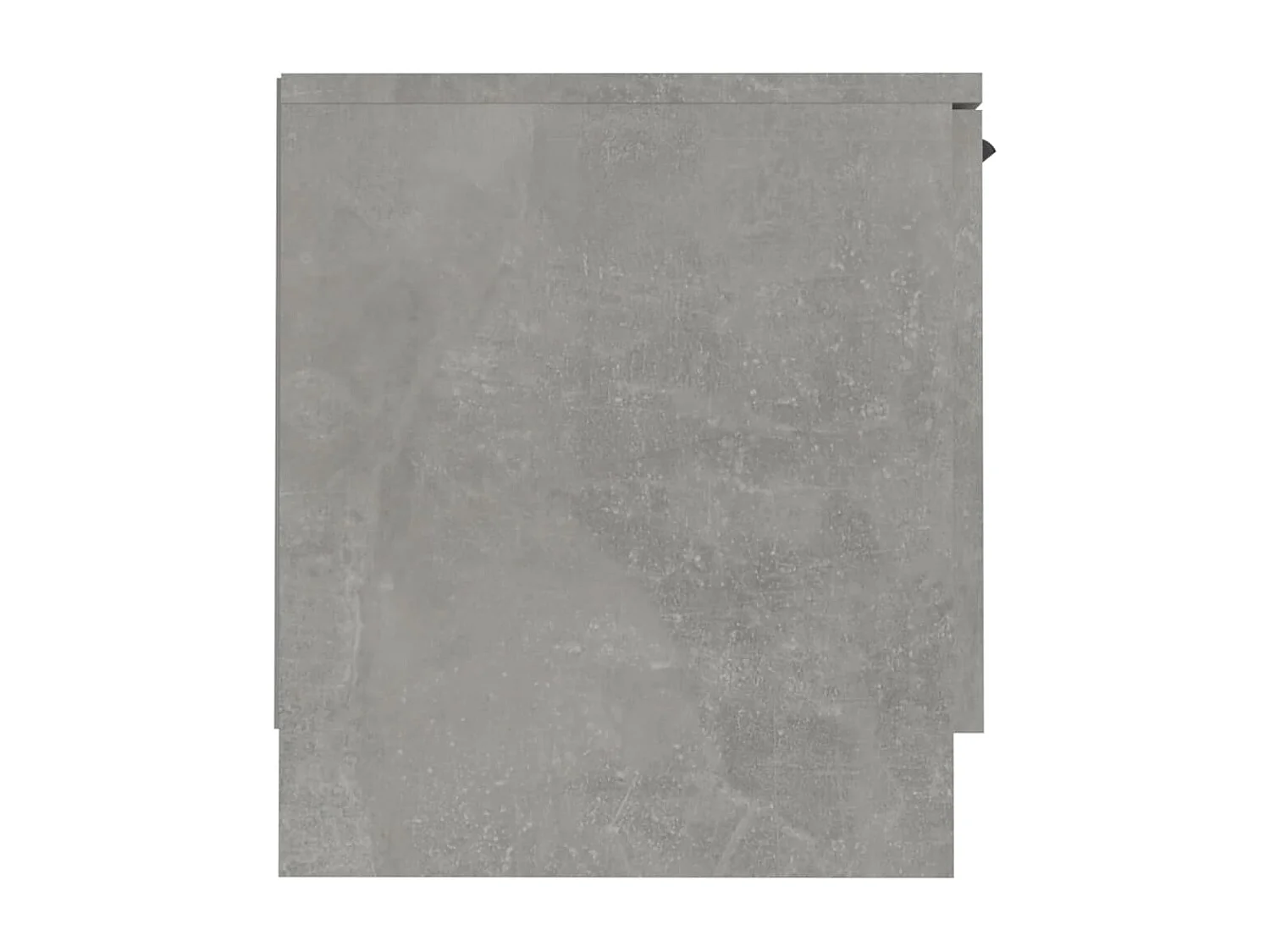 Meuble TV Gris béton 140x35x40 Bois d'ingénierie