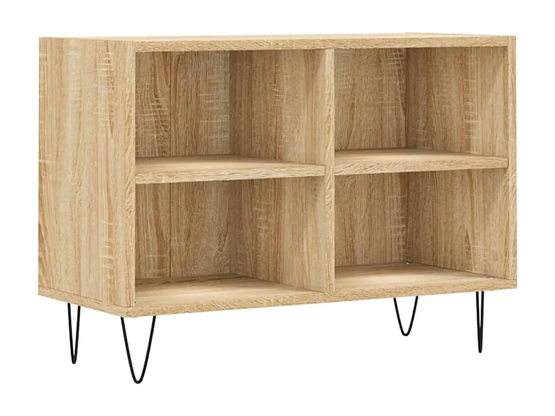 Meuble TV chêne sonoma 69,5 x 30x50 bois d'ingénierie