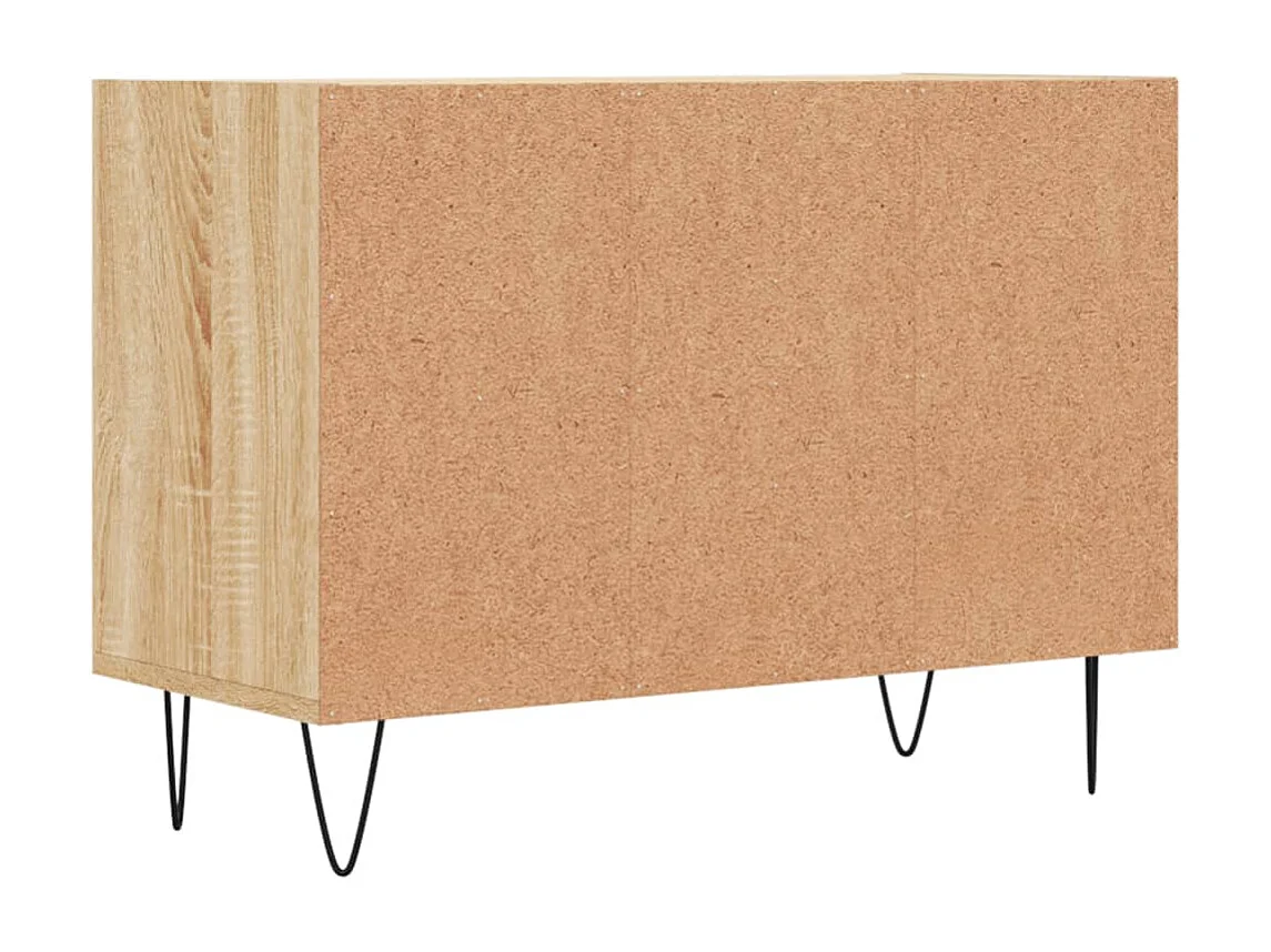 Meuble TV chêne sonoma 69,5 x 30x50 bois d'ingénierie