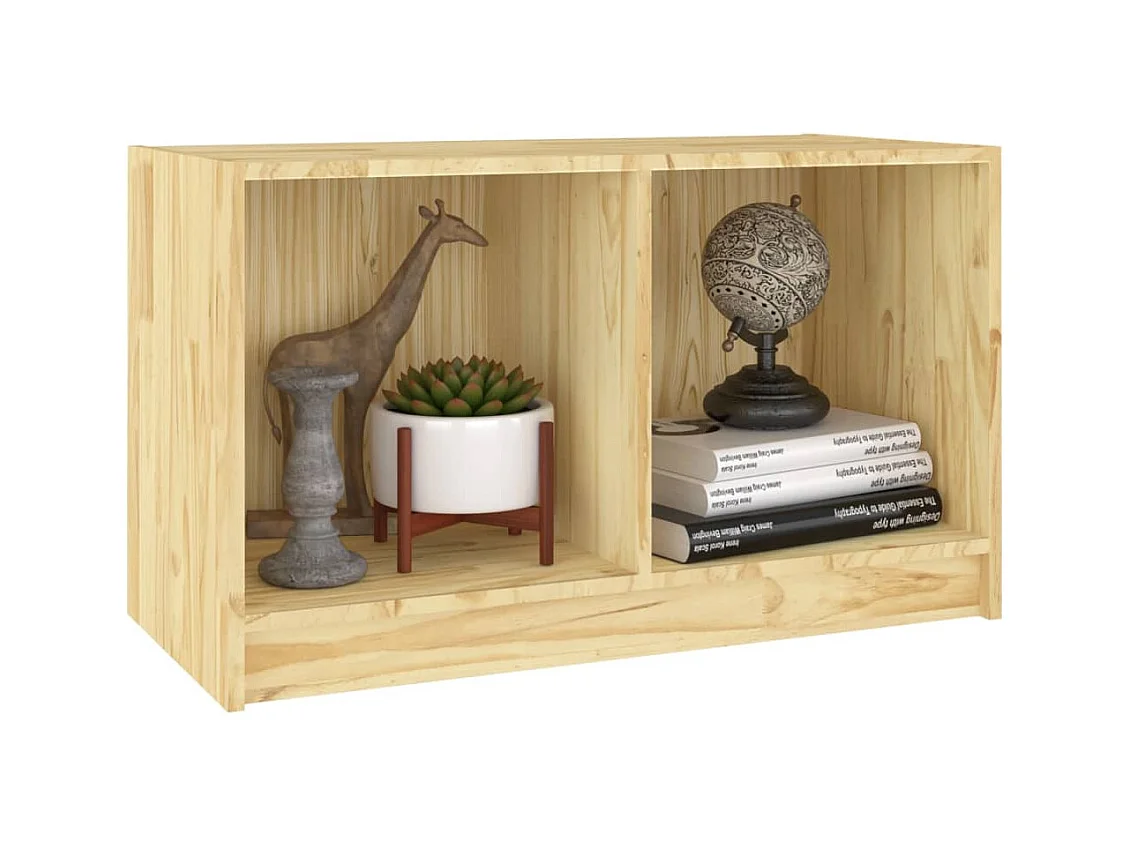 Meuble TV 70x33x42 Bois de pin massif