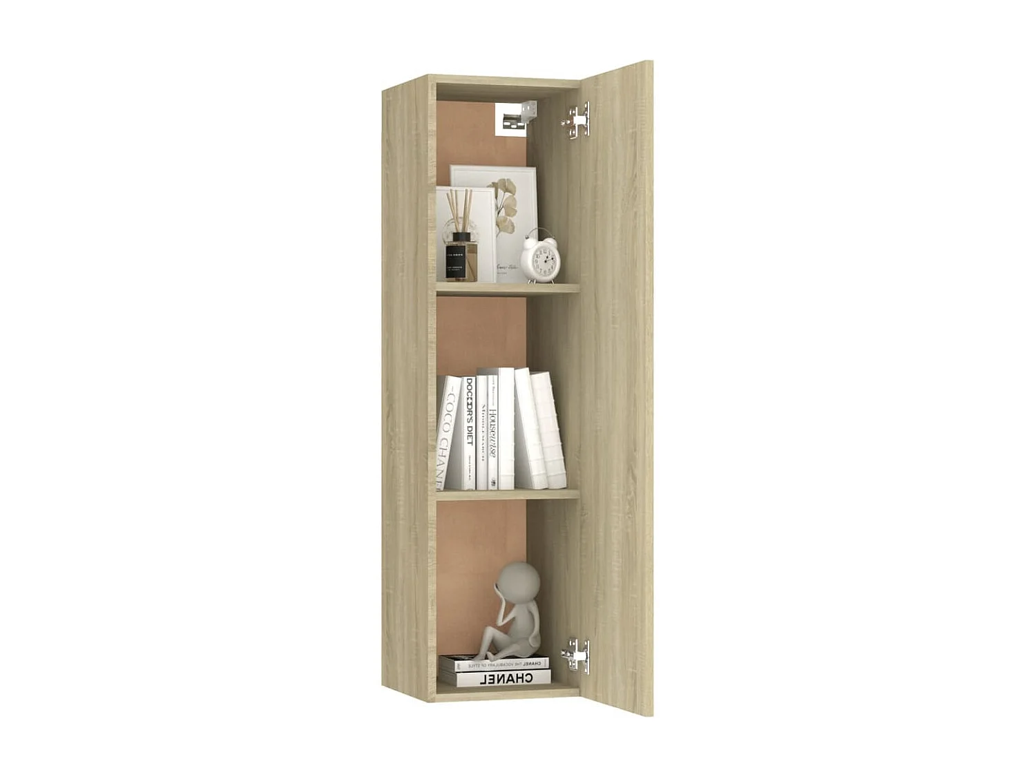 Meuble TV Chêne sonoma 30,5x30x110