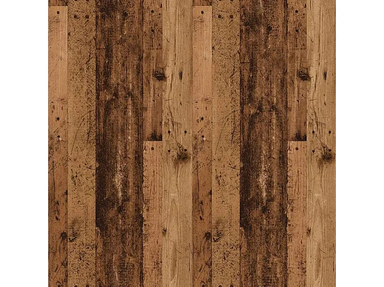 Meuble TV vieux bois 102x35x50 bois d'ingénierie