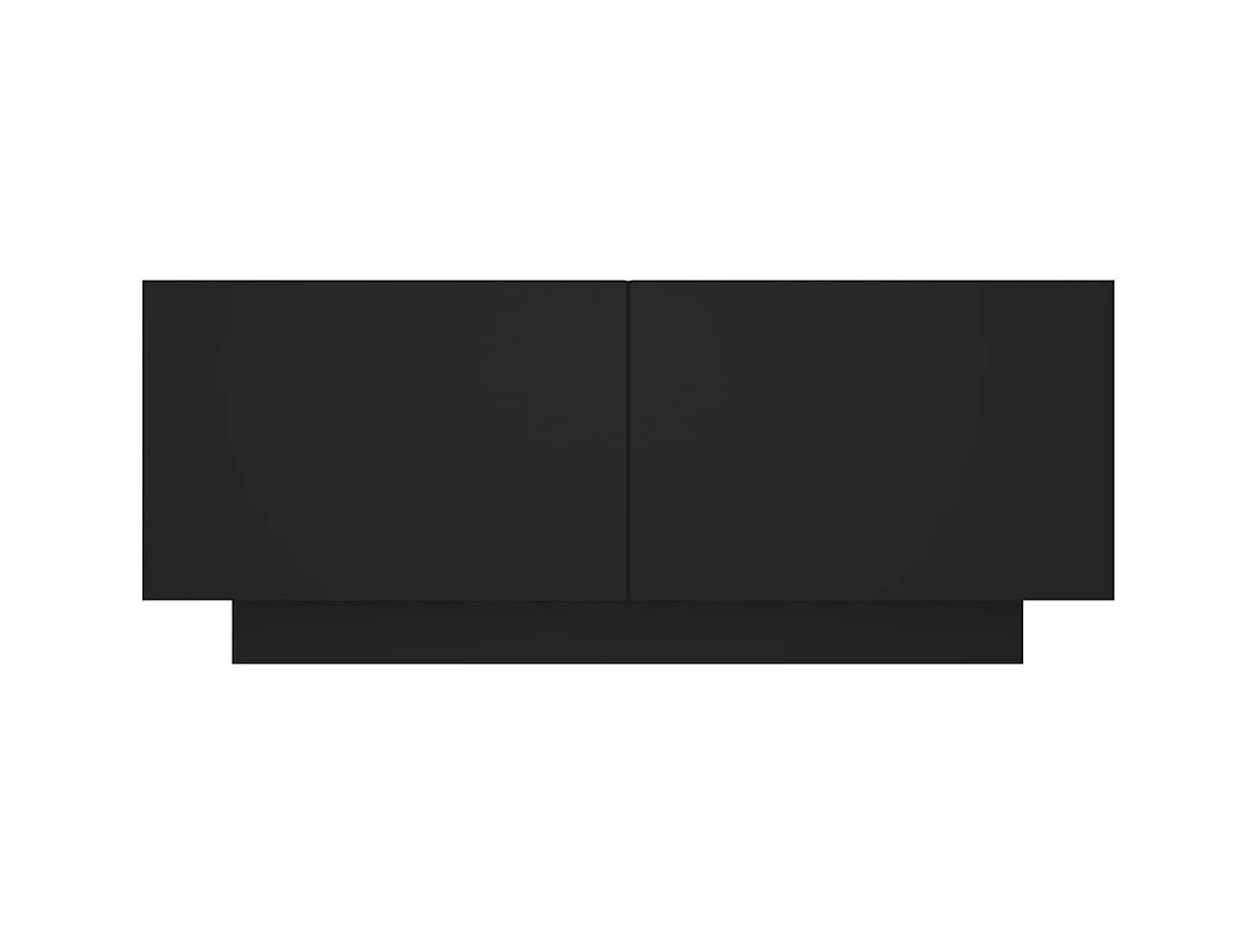 Meuble TV Noir 100x35x40