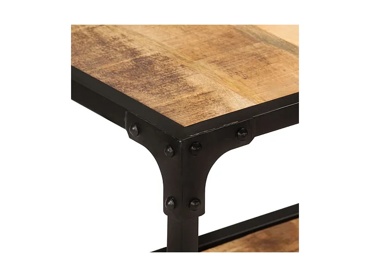 Meuble TV 150x30x41 Bois massif de manguier