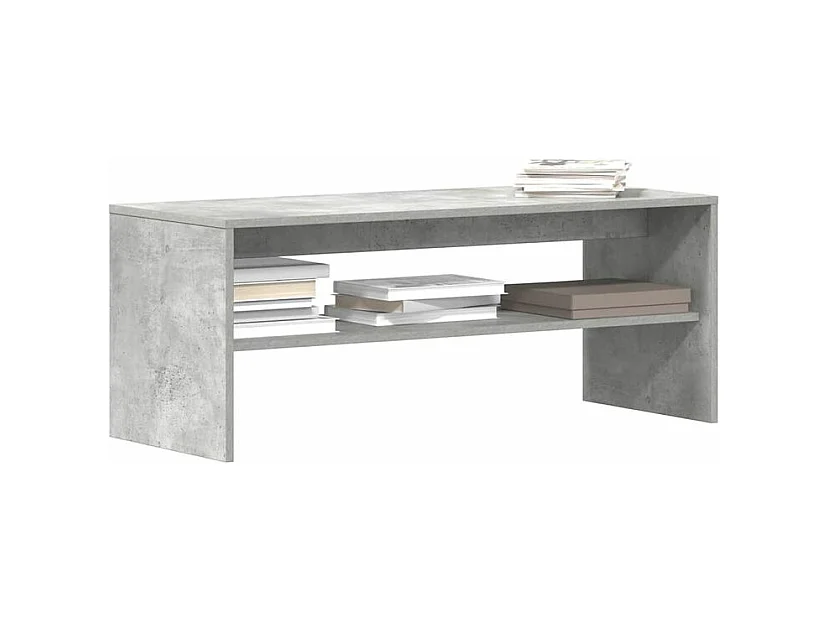 Meuble TV Gris béton 100 x 40x40