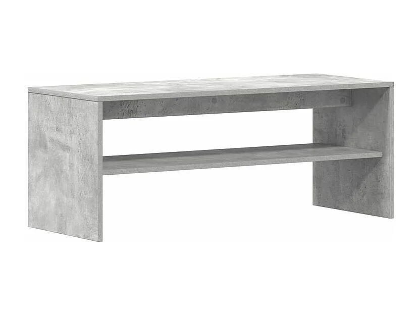 Meuble TV Gris béton 100 x 40x40