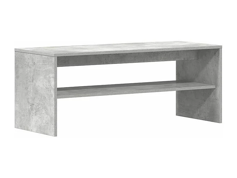 Meuble TV Gris béton 100 x 40x40