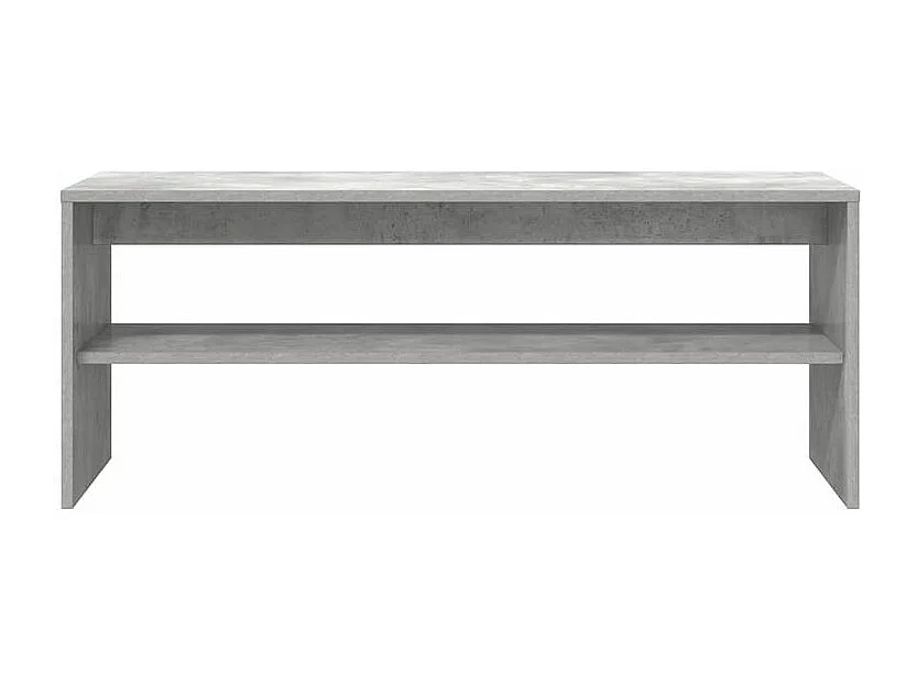 Meuble TV Gris béton 100 x 40x40