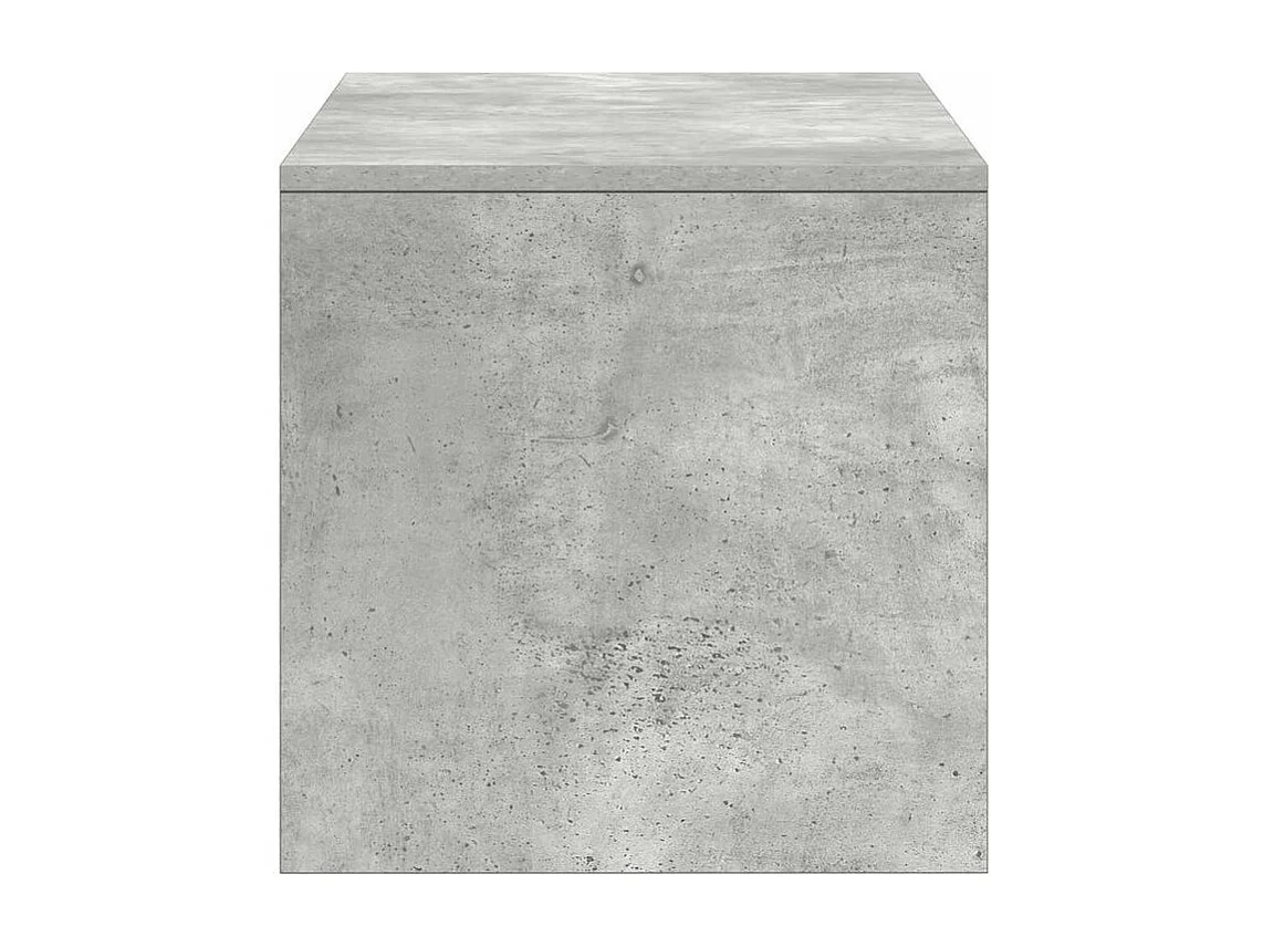 Meuble TV Gris béton 100 x 40x40