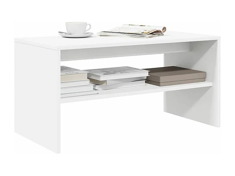 Meuble TV blanc 60x40x40 bois d'ingénierie