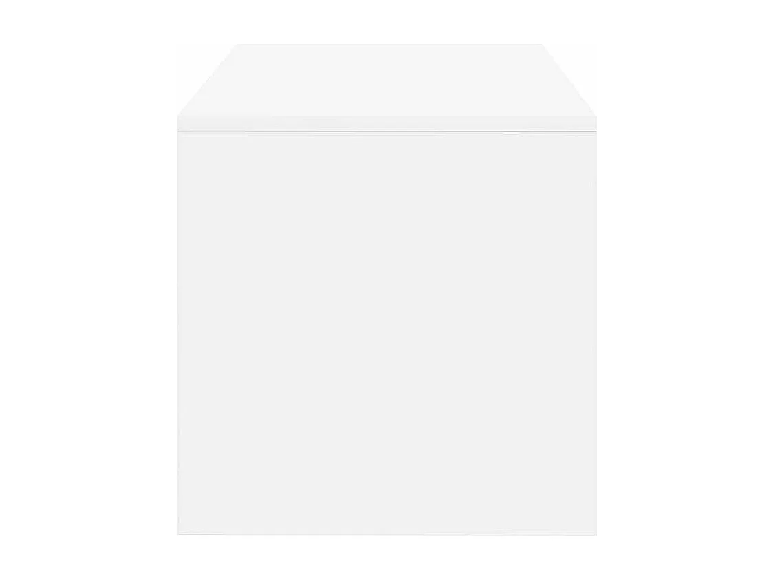 Meuble TV blanc 60x40x40 bois d'ingénierie